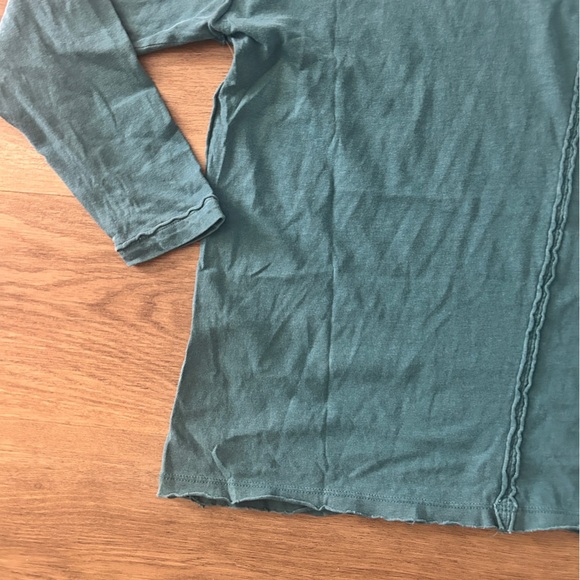 We The Free Teal V-Neck Long Sleeve Top – Size Small- NWOT - Picture 9 of 9